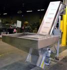Used Bulk Elevator Feeder, Stainless Steel. Approximate 10