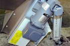 Used Bulk Elevator Feeder, Stainless Steel. Approximate 10