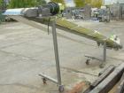 Used- Inclined Belt Conveyor, 23 1/2