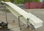 Used Inclined Belt Conveyor, 23 1/2