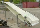 Used- Inclined Belt Conveyor, 23 1/2