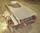 Used- Belt Conveyor. Plastic belt 24