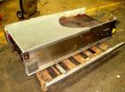 Used- Belt Conveyor. Plastic belt 24