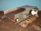 Used Belt Conveyor. Plastic belt 24