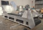 Used Incline Belt Conveyor. 23 1/2