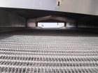 Used Inclined Cooling Belt Conveyor, 304 stainless steel. 36
