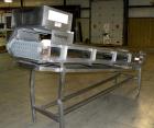Used Ron Bichel Inclined Plastic Belt Conveyor. 24