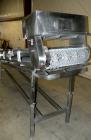 Used Ron Bichel Inclined Plastic Belt Conveyor. 24