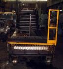 Used Z Style Metal Cleated Belt Conveyor. 48