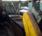 Used Z Style Metal Cleated Belt Conveyor. 36