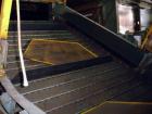 Used L Style Metal Cleated Belt Conveyor. 84