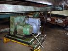 Used L Style Metal Cleated Belt Conveyor. 84