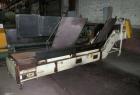 Used Transcon Z Style Metal Cleated Belt Conveyor
