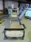 Used Transcon Z Style Metal Cleated Belt Conveyor