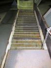 Used Transcon Z Style Metal Cleated Belt Conveyor