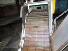Used Transcon Z Style Metal Cleated Belt Conveyor