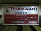 Used Transcon Z Style Metal Cleated Belt Conveyor