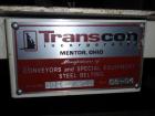Used Transcon Z Style Metal Cleated Belt Conveyor