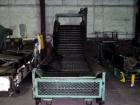 Used Z Style Metal Cleated Belt Conveyor. 46