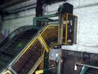 Used Z Style Metal Cleated Belt Conveyor. 46