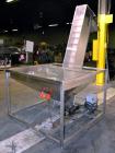 Used Bulk Elevator Feeder, Stainless Steel. Approximate 10