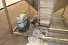 Used Bulk Elevator Feeder, Stainless Steel. Approximate 10
