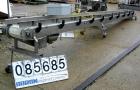 Used SIM Fabricators Incline Belt Conveyor. Plastic belt 12