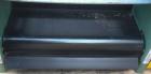Used Titan Industries Pleated Belt Conveyor, model 304, carbon steel. 24’’ Wide x 208’’ long rubber belt with 11-1/2’’ long pockets with 2-1/2’’ tall pleats. 180’’ Long section of Lexan sheet top cov...