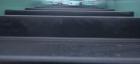 Used Titan Industries Pleated Belt Conveyor, model 304, carbon steel. 24’’ Wide x 208’’ long rubber belt with 11-1/2’’ long pockets with 2-1/2’’ tall pleats. 180’’ Long section of Lexan sheet top cov...