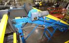 Used Westfalia Technologies Bag Flattener Inclined Rubber Belt Conveyor, Model 410-B. Approximate 24