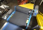 Used Westfalia Technologies Bag Flattener Inclined Rubber Belt Conveyor, Model 410-B. Approximate 24