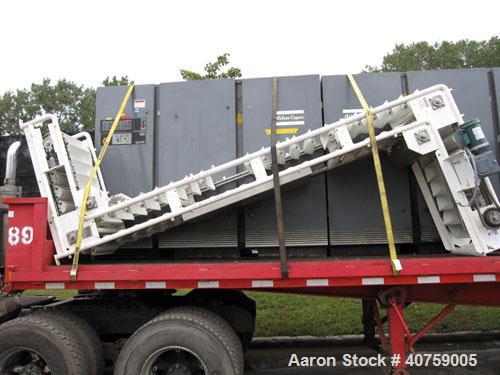 Used Z type bucket elevator, plastic buckets.
