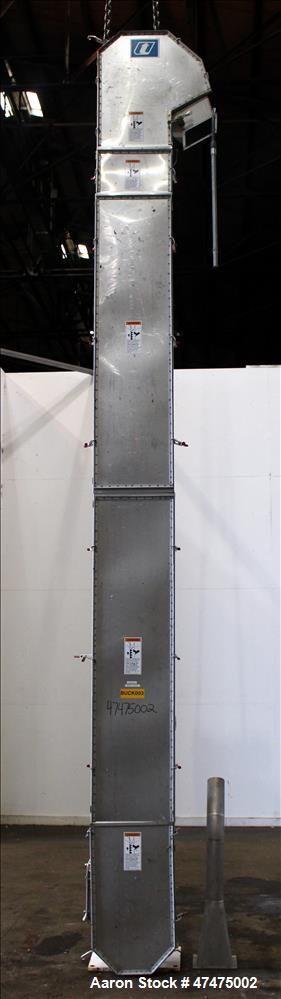 Used Universal Industries Vertical Bucket Elevator, Model SC