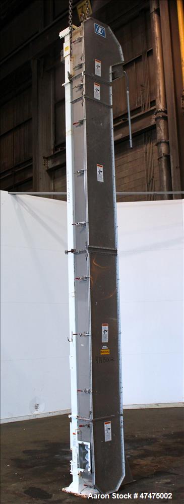 Used Universal Industries Vertical Bucket Elevator, Model SC