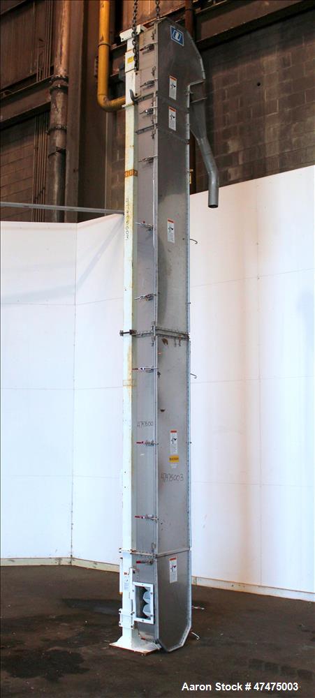 Used Universal Industries Vertical Bucket Elevator, Model SC