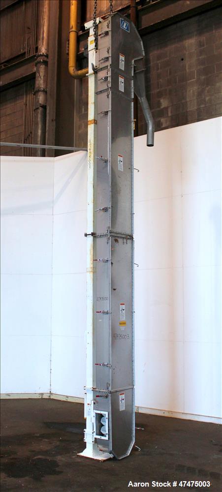 Used- Universal Industries Vertical Bucket Elevator, Model SC