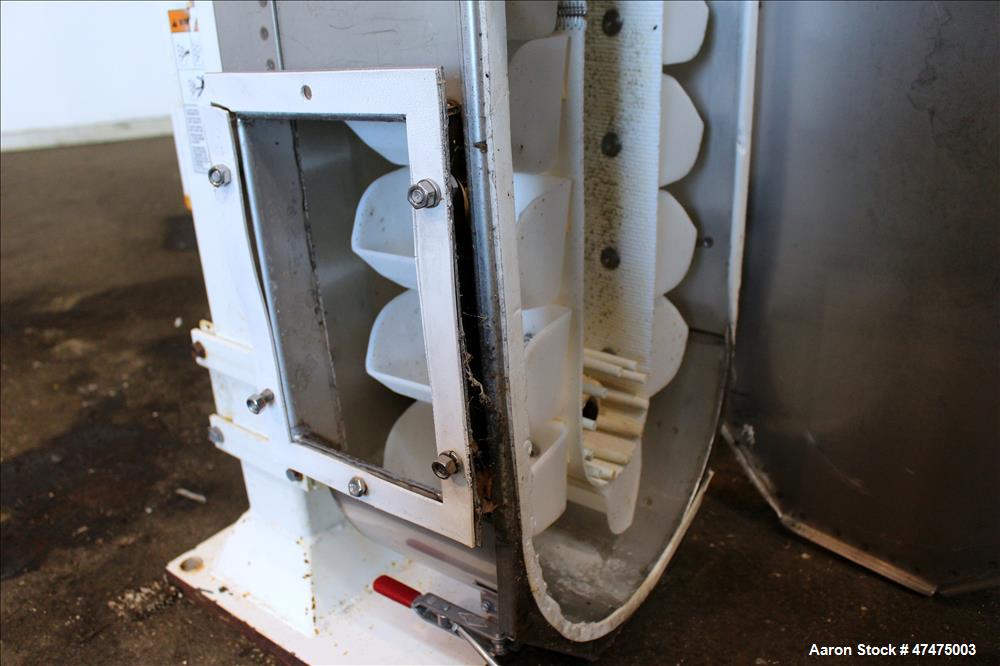 Used Universal Industries Vertical Bucket Elevator, Model SC