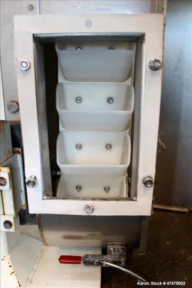 Used Universal Industries Vertical Bucket Elevator, Model SC