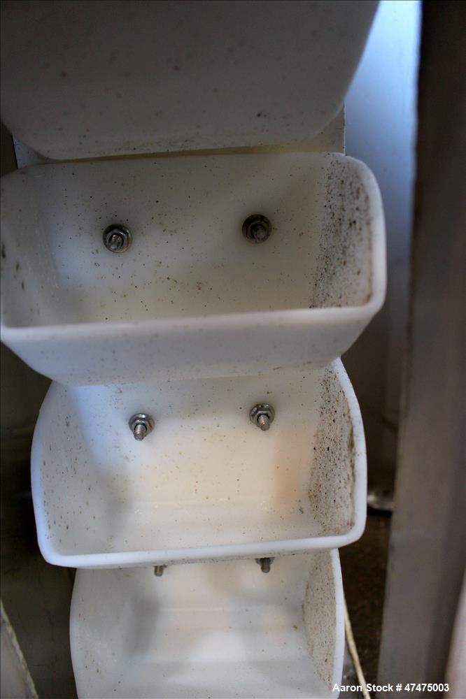 Used Universal Industries Vertical Bucket Elevator, Model SC