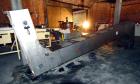 Used Schebbler Bucket Elevator. Plastic buckets approximate 14-1/2