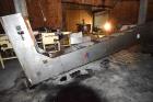 Used Schebbler Bucket Elevator. Plastic buckets approximate 14-1/2