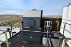 Used KWS Bucket Elevator, Model 37X55-1/2 NC, Carbon Steel. 70’ Shaft centers, capable of 160 tons per hour of Trona Ore at 85 pounds per cubic foot, operating capacity 80 short tons per hour. Dimens...