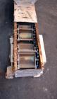 Used RBM Conveyor Systems Bucket Elevator, Model S100-6SW-DC, Carbon Steel. Standard S design. Approximately 240 cubic feet an hour capacity.  0.82 Liter plastic bucket volume, 6 wide x 4-1/2 long x ...