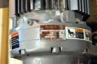 Used RBM Conveyor Systems Bucket Elevator, Model S100-6SW-DC, Carbon Steel. Standard S design. Approximately 240 cubic feet an hour capacity.  0.82 Liter plastic bucket volume, 6 wide x 4-1/2 long x ...