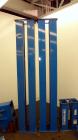 Used Universal Industries Vertical Bucket Elevator, Model C3-175, Carbon Steel. Capacity free flowing material 220 cubic feet per hour, approximately 27’ discharge height, 29’ overall height. Plastic...
