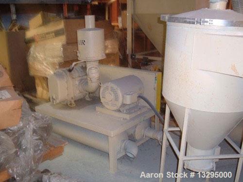 USED: Conair vacuum railcar unloading system including the following: (1) Conair vacuum pump, model 108576-1, 25 hp; (1) Con...