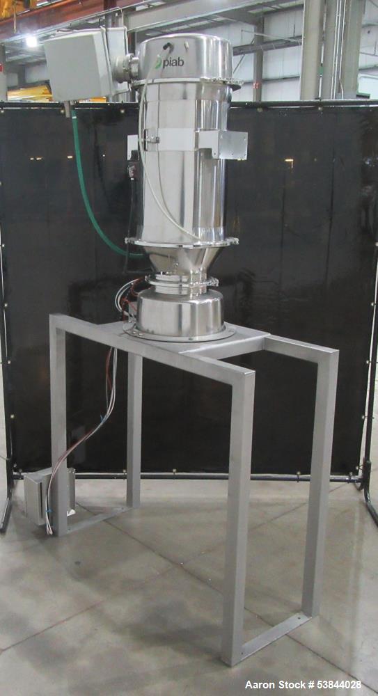 Piab piFLOWp Vacuum Conveyor – 14 Liter Batch Volume, 3" Inlet, Antistatic & SS