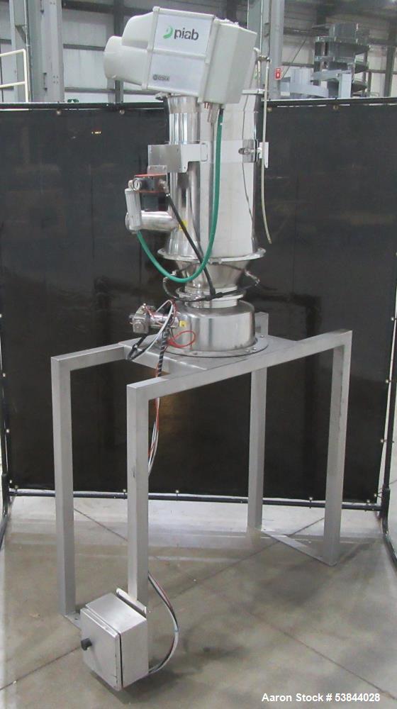 Piab piFLOWp Vacuum Conveyor – 14 Liter Batch Volume, 3" Inlet, Antistatic & SS