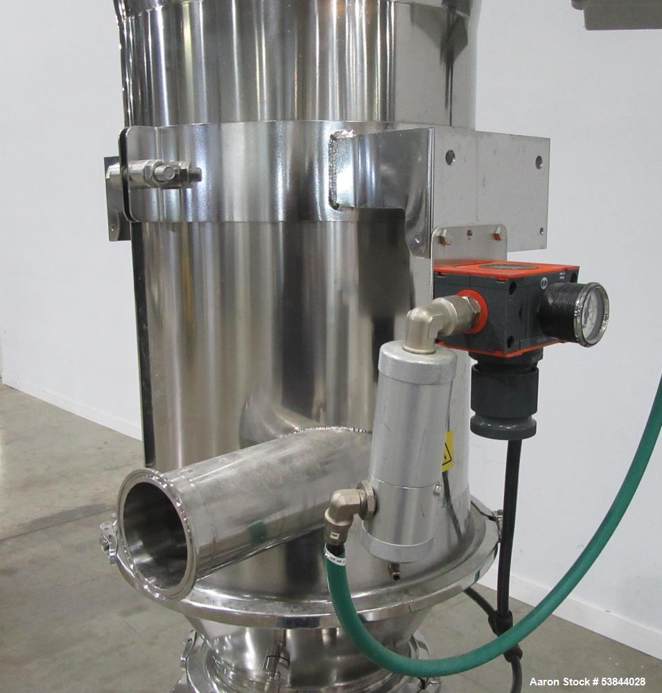Piab piFLOWp Vacuum Conveyor – 14 Liter Batch Volume, 3" Inlet, Antistatic & SS