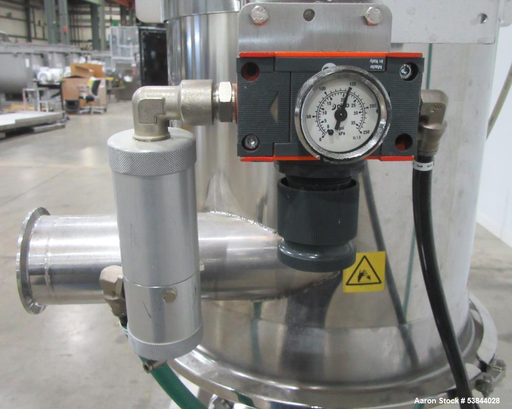 Piab piFLOWp Vacuum Conveyor – 14 Liter Batch Volume, 3" Inlet, Antistatic & SS